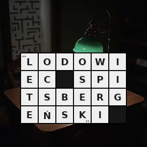 Hasło krzyżówkowe topografia - lodowiec spitsbergeński – rozwiązanie, synonimy, podpowiedzi i definicje krzyżówkowe